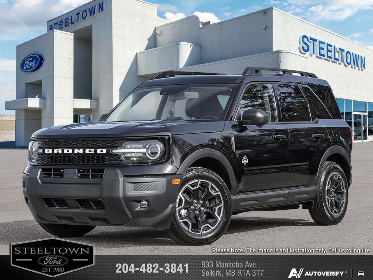 New 2025 Ford Bronco Sport Outer Banks  - Leather Seats for sale in Selkirk, MB