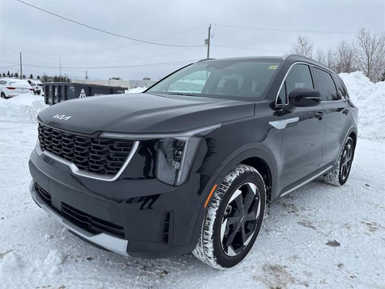 <b>Remote Start, Kia Connect (3 years free trial), 12.3 Multimedia Interface, Apple Carplay, Android Auto, 6 Passenger, 1.6L Turbo HEV 4 Cylinder Engine, 9 Airbags, Blind Spot Collision Avoidance, Lane Keep Assist, 19 Wheels!<br> <br></b><br>  <br> <br>Drive like no other in the bold 2026 Sorento Plug-In Hybrid. <br> <br>With comfort in every versatile row, this powerful and refined 2026 Sorento Plug-In Hybrid is ready to offer you a drive like no other. This SUV was designed to go all the way no matter where you go, and get you there in comfort and style. With amazing technology and versatility in every nook and cranny, this SUV is ready for more than adventure, its ready to be character in your story. Try out the future of SUVs today in this 2026 Kia Sorento Plug-In Hybrid.<br> <br>This Aurora Black SUV has an Automatic transmission and is powered by a 268HP 1.6L 4 Cylinder Engine. <br> <br> Our Sorento Plug-In Hybrids trim level is LX. Standard features include heated front seats with a heated steering wheel, 50-50 folding 2nd row captains chairs, 50-50 split-bench third row seats, voice-activated dual-zone climate control, front and rear cupholders, and tons of cabin storage space. Road safety is taken care of by lane keeping assist, lane departure warning, forward collision avoidance, reverse parking sensors, driver monitoring alert, and a rearview camera. Additional features include Apple CarPlay, Android Auto, LED headlights with automatic high beams, roof rack rails, and even more. This vehicle has been upgraded with the following features: Blind Spot Detection, Heated Seats, Apple CarPlay, Android Auto, Heated Steering Wheel, Lane Keep Assist, Lane Departure Warning.<br><br> <br>To apply right now for financing use this link: <a href=https://www.kiaoftimmins.com/timmins-ontario-car-loan-application target=_blank>https://www.kiaoftimmins.com/timmins-ontario-car-loan-application</a><br><br> <br/> See dealer for details. <br> <br>As a local, family owned and operated dealership we look to be your number one place to buy your new vehicle! Kia of Timmins has been serving a large community across northern Ontario since 2001 and focuses highly on customer satisfaction. Our #1 priority is to make you feel at home as soon as you step foot in our dealership. Family owned and operated, our business is in Timmins, Ontario the city with the heart of gold. Also positioned near many towns in which we service such as: South Porcupine, Porcupine, Gogama, Foleyet, Chapleau, Wawa, Hearst, Mattice, Kapuskasing, Moonbeam, Fauquier, Smooth Rock Falls, Moosonee, Moose Factory, Fort Albany, Kashechewan, Abitibi Canyon, Cochrane, Iroquois falls, Matheson, Ramore, Kenogami, Kirkland Lake, Englehart, Elk Lake, Earlton, New Liskeard, Temiskaming Shores and many more.We have a fresh selection of new & used vehicles for sale for you to choose from. If we dont have what you need, we can find it! All makes and models are within our reach including: Dodge, Chrysler, Jeep, Ram, Chevrolet, GMC, Ford, Honda, Toyota, Hyundai, Mitsubishi, Nissan, Lincoln, Mazda, Subaru, Volkswagen, Mini-vans, Trucks and SUVs.<br><br>We are located at 1285 Riverside Drive, Timmins, Ontario. Too far way? We deliver anywhere in Ontario and Quebec!<br><br>Come in for a visit, call 1-800-661-6907 to book a test drive or visit <a href=https://www.kiaoftimmins.com>www.kiaoftimmins.com</a> for complete details. All prices are plus HST and Licensing.<br><br>We look forward to helping you with all your automotive needs!<br><br> Come by and check out our fleet of 20+ used cars and trucks and 40+ new cars and trucks for sale in Timmins.  o~o