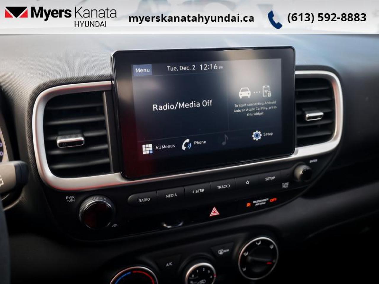 2021 Hyundai Venue Essential IVT  - Heated Seats - $64.00 /Wk Photo