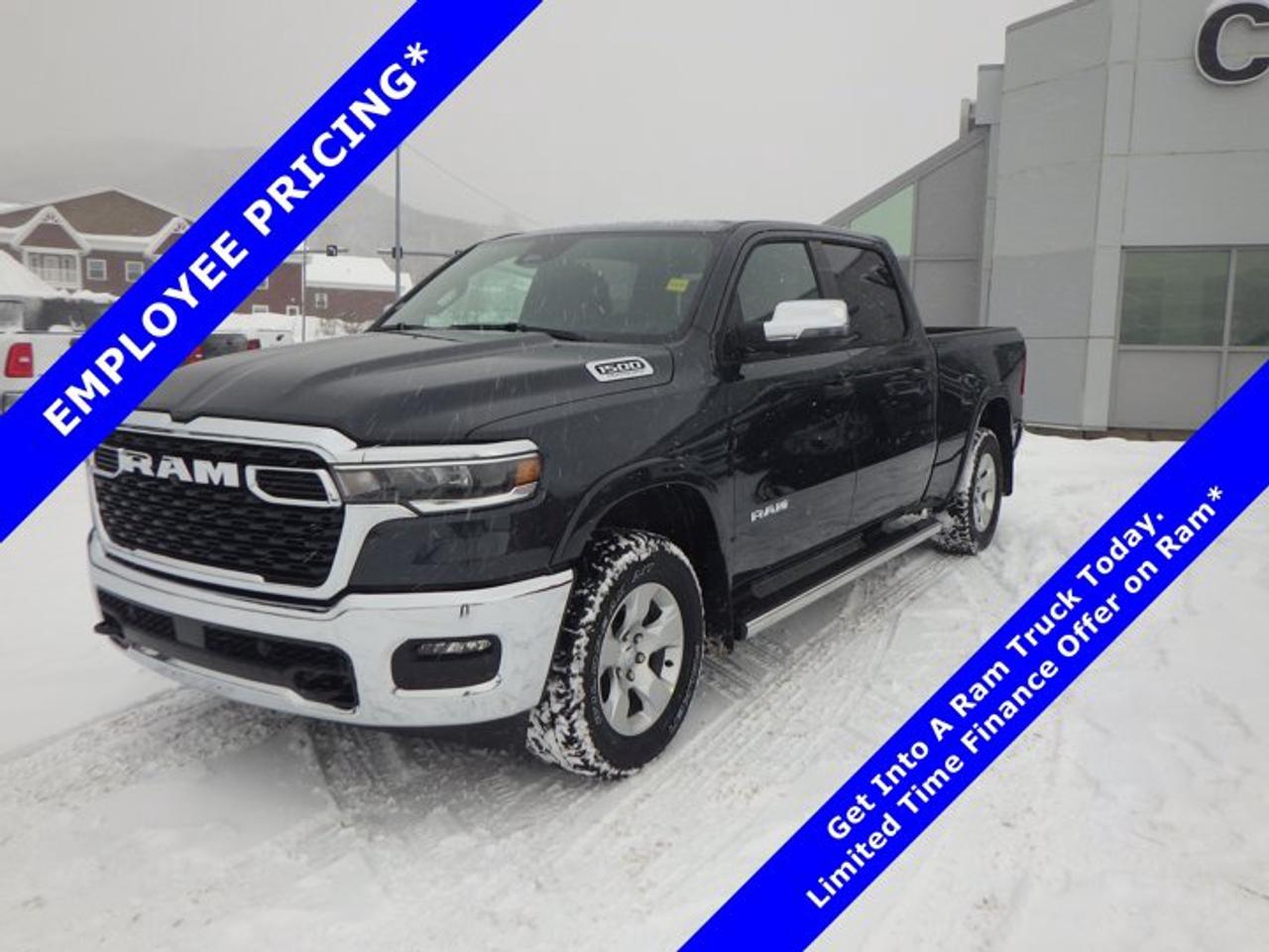 Big Horn 4x4 Crew Cab 64 Box, 8-Speed Automatic w/OD, Twin Turbo Regular Unleaded I-6 3.0 L/183