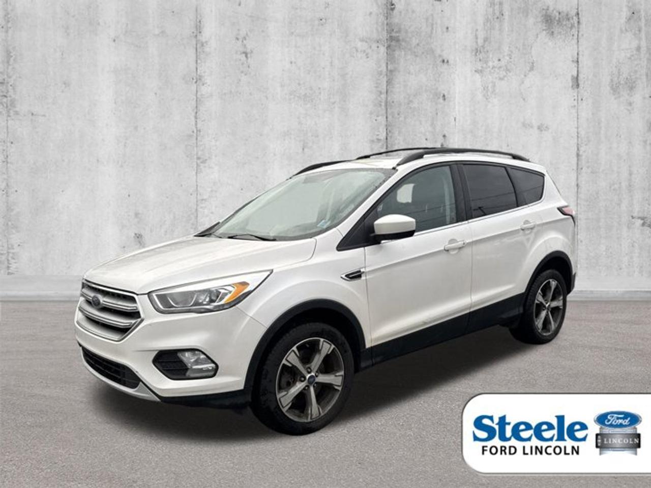 White Platinum Clearcoat Metallic2017 Ford Escape SE4WD 6-Speed Automatic EcoBoost 2.0L I4 GTDi DOHC Turbocharged VCTVALUE MARKET PRICING!!, 4WD.ALL CREDIT APPLICATIONS ACCEPTED! ESTABLISH OR REBUILD YOUR CREDIT HERE. APPLY AT https://steeleadvantagefinancing.com/6198 We know that you have high expectations in your car search in Halifax. So if youre in the market for a pre-owned vehicle that undergoes our exclusive inspection protocol, stop by Steele Ford Lincoln. Were confident we have the right vehicle for you. Here at Steele Ford Lincoln, we enjoy the challenge of meeting and exceeding customer expectations in all things automotive.