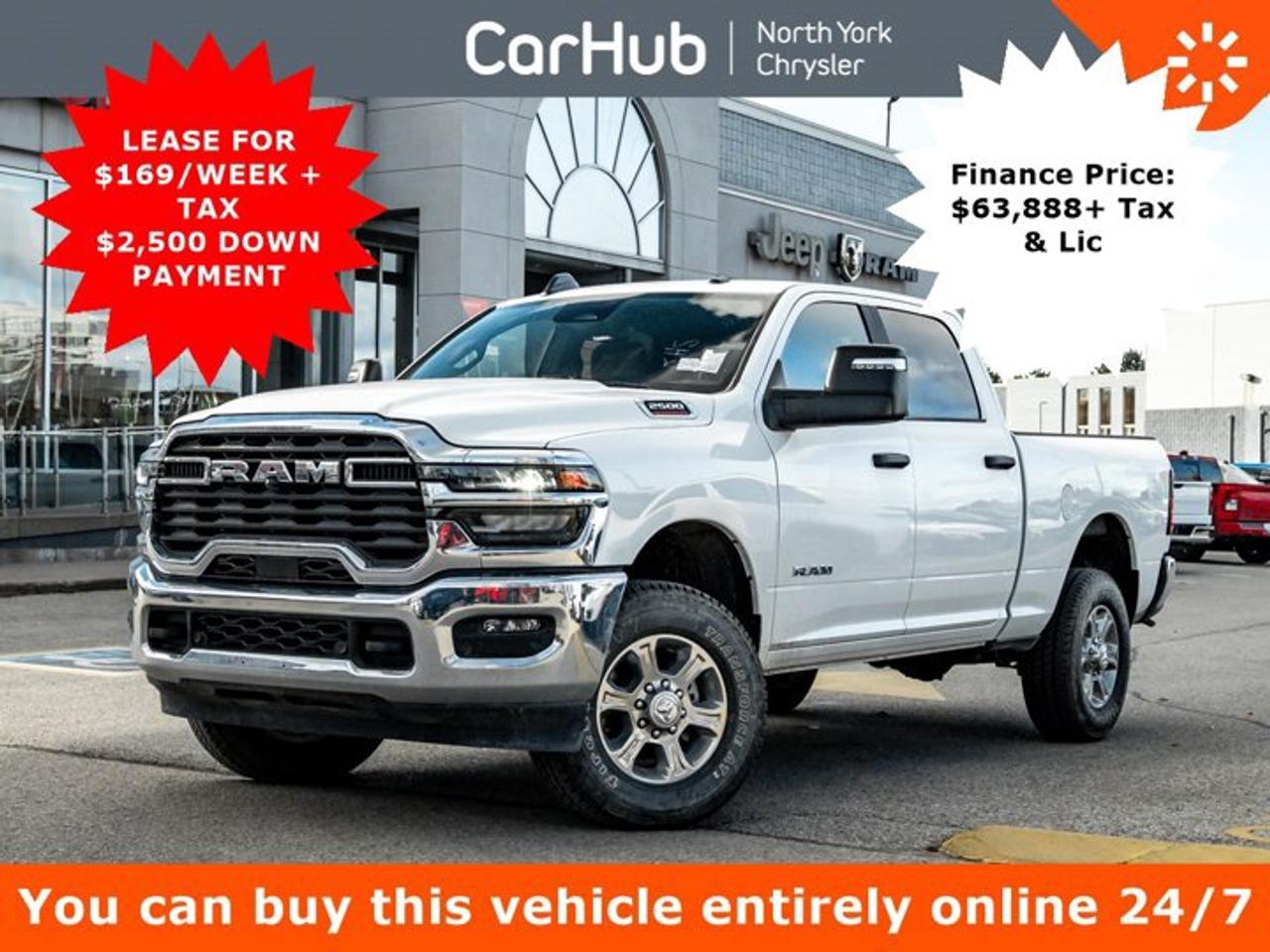 2025 RAM 2500 Big Horn 6'4" Box 6.4L V8 Hemi Navi 12'' Display Remote Start Photo0