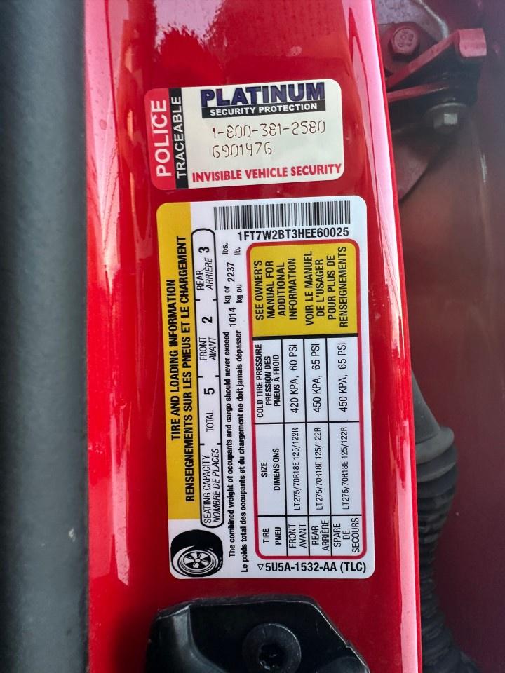 2017 Ford F-250 Super Duty SRW XLT 4WD CREW CAB 6.75' BOX Photo