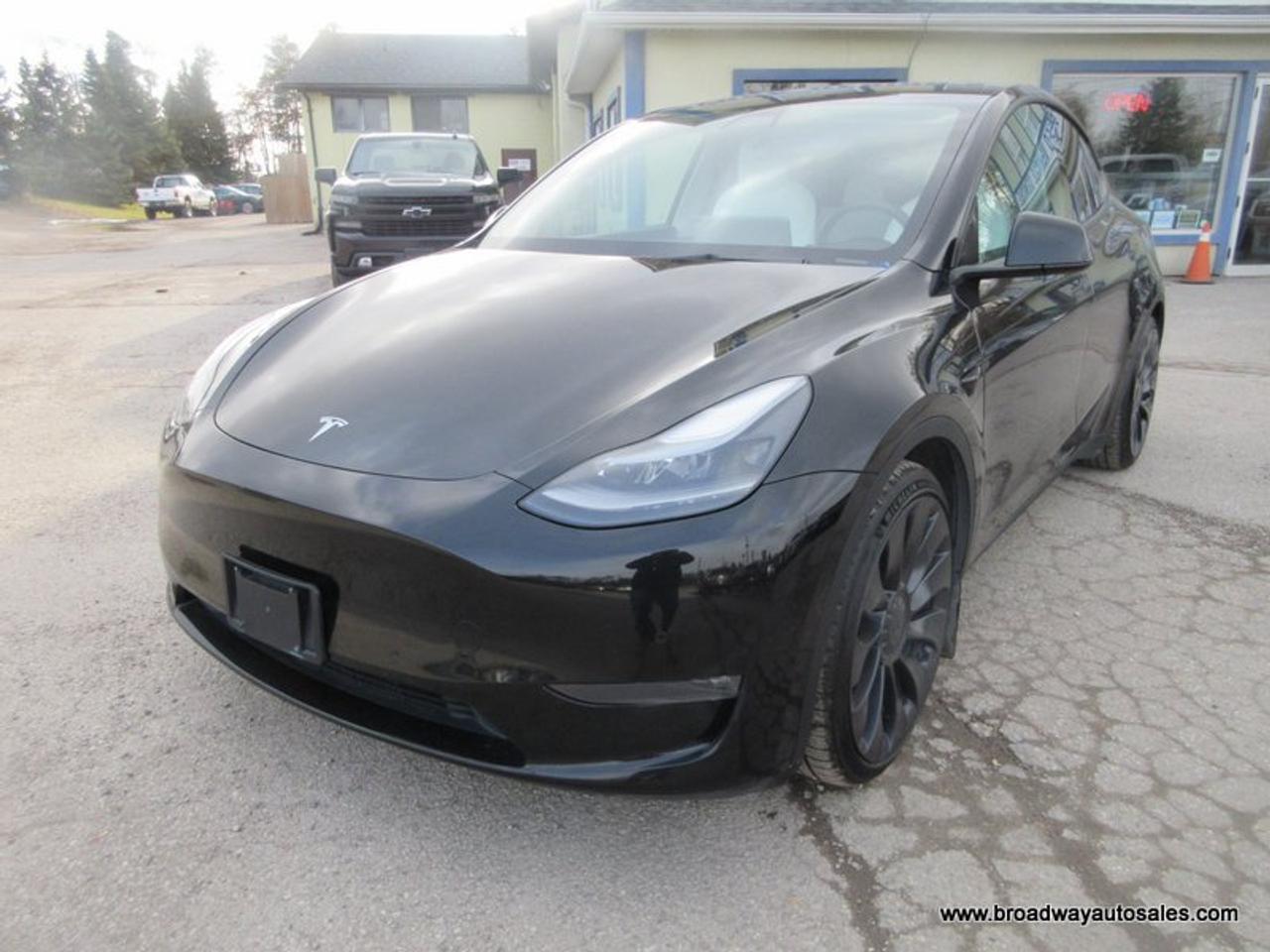 2022 Tesla Model Y ALL-WHEEL DRIVE PERFORMANCE-PACKAGE 5 PASSENGER ELECTRIC DUAL MOTOR.. NAVIGATION.. SPORT-MODE-PACKAGE.. LEATHER.. HEATED SEATS.. Photo0