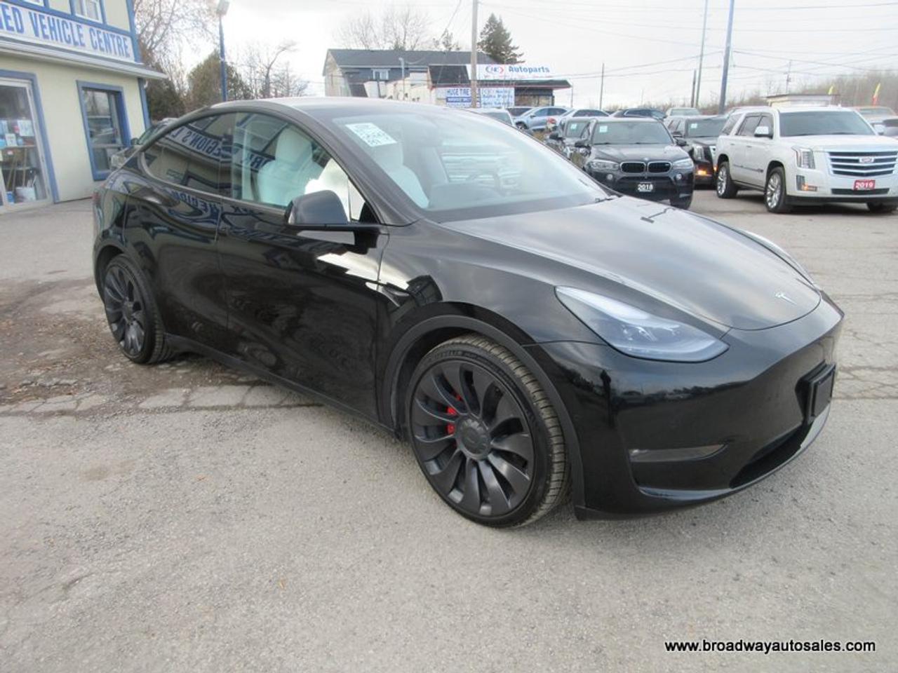2022 Tesla Model Y ALL-WHEEL DRIVE PERFORMANCE-PACKAGE 5 PASSENGER ELECTRIC DUAL MOTOR.. NAVIGATION.. SPORT-MODE-PACKAGE.. LEATHER.. HEATED SEATS.. Photo