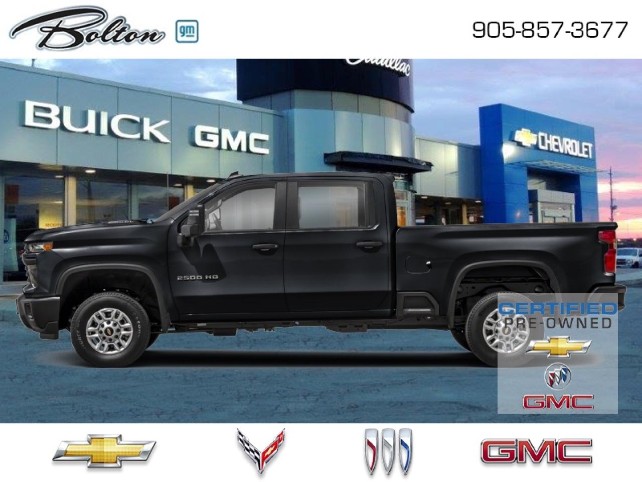 Used 2024 Chevrolet Silverado 2500 HD LTZ GM CERTIFIED PRE-OWNED PROGRAM - FINANCE @ 4.99% for sale in Bolton, ON