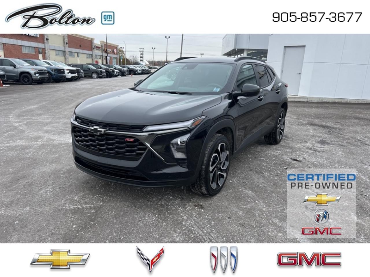 Used 2025 Chevrolet Trax 2RS GM CERTIFIED PRE-OWNED PROGRAM - FINANCE @ 4.99% for sale in Bolton, ON