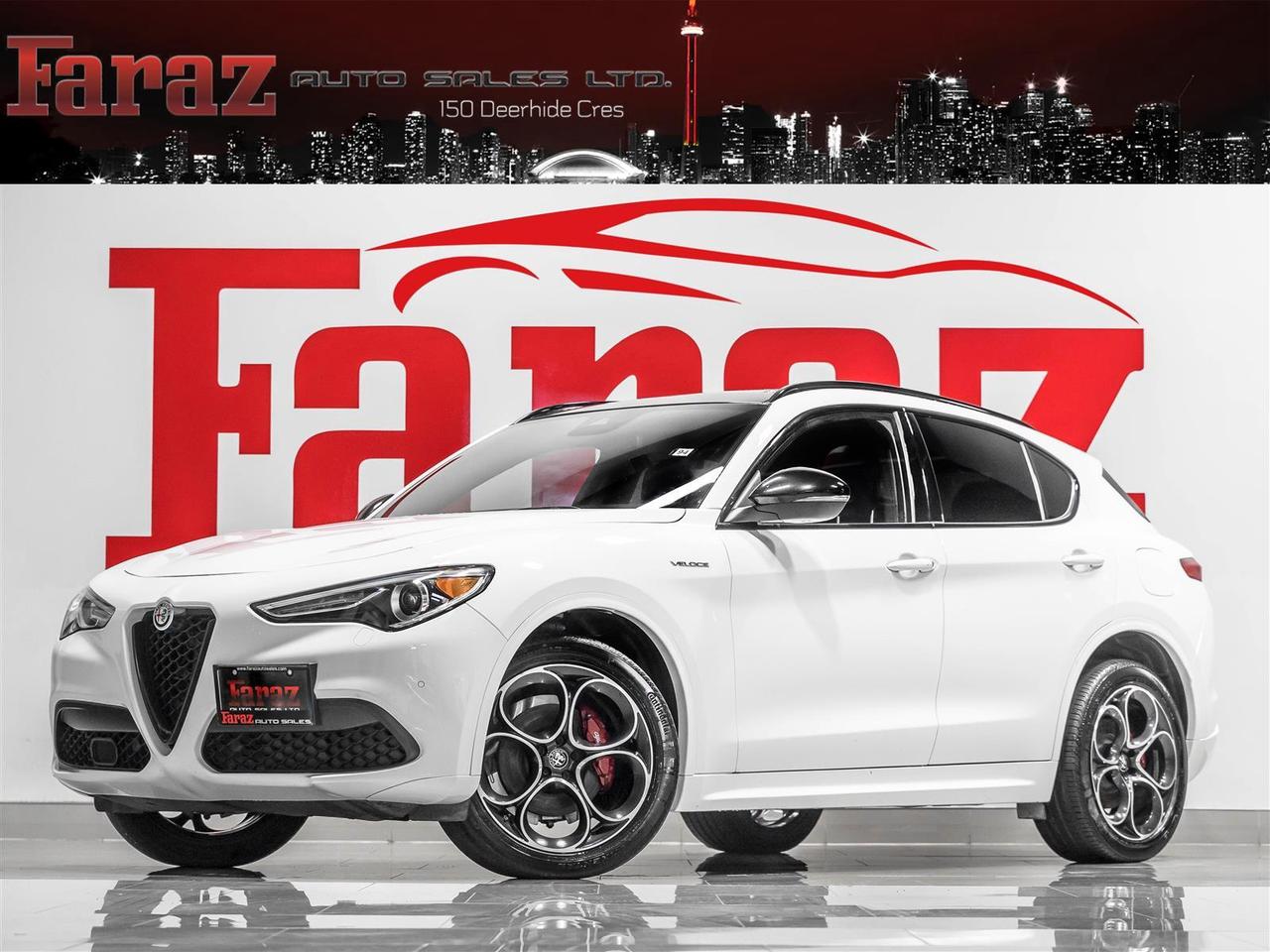 2022 Alfa Romeo Stelvio $295 BI WEEKLY $5000 |VELOCE|Q4|ADAPT CRUISE|HARMAN KARDON|BLINDSPOT|PANO|LOADED Photo