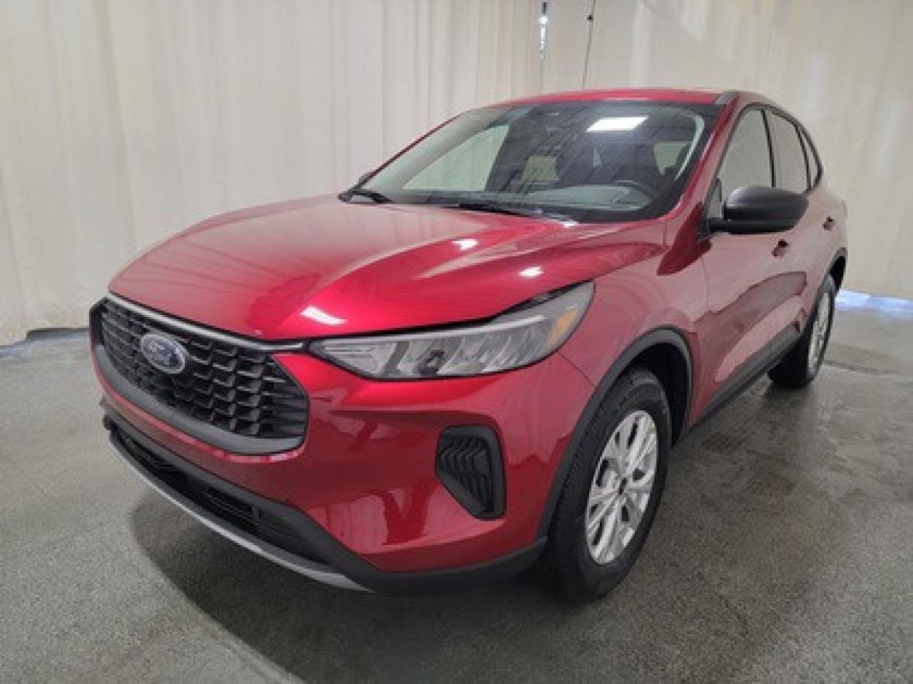 This all-new 2026 Escape Active 200A looks absolutely stunning in Rapid Red Metallic. This 5-passenger All-wheel drive crossover comes equipped with the 1.5L EcoBoost® engine. This remarkable engine not only produces 181 horsepower and 190 ft-lbs of torque, but by leveraging EcoBoost® technology and an 8-speed automatic transmission, this crossover is rated to get an estimated 8.4L/100km (34 miles per gallon) combined highway/city fuel economy.

Key Features:
8 Instrument panel cluster
 All-wheel drive
Ford Co-Pilot360
Heated Front Seats
Remote Start
Heated Mirrors
SYNC® 4 W/8 LCD Capacitive Touchscreen
Wireless Apple CarPlay® and Android Auto Compatibility
Privacy Glass
17 Shadow Silver Painted Aluminum Wheels
Power Windows
LED Taillamps
LED Headlamps
FordPass Connect
Mini Spare Wheel/Tire
Rear Parking Sensors

Bennett Dunlop Ford, proudly serving Regina for over 40 years, is conveniently located at 770 Broad Street. With over 3,500 Google reviews, our reputation reflects our commitment to providing a fast, easy, and enjoyable vehicle-buying experience. We eliminate the hassle with no admin or documentation fees, transparent upfront pricing lets you shop with total confidence. But were more than just a dealershipwere driven to make a difference by supporting local community initiatives and events that matter to you. Visit Bennett Dunlop Ford today and experience why were Reginas trusted choice for quality vehicles, exceptional service, and a genuine commitment to driving change in our community!