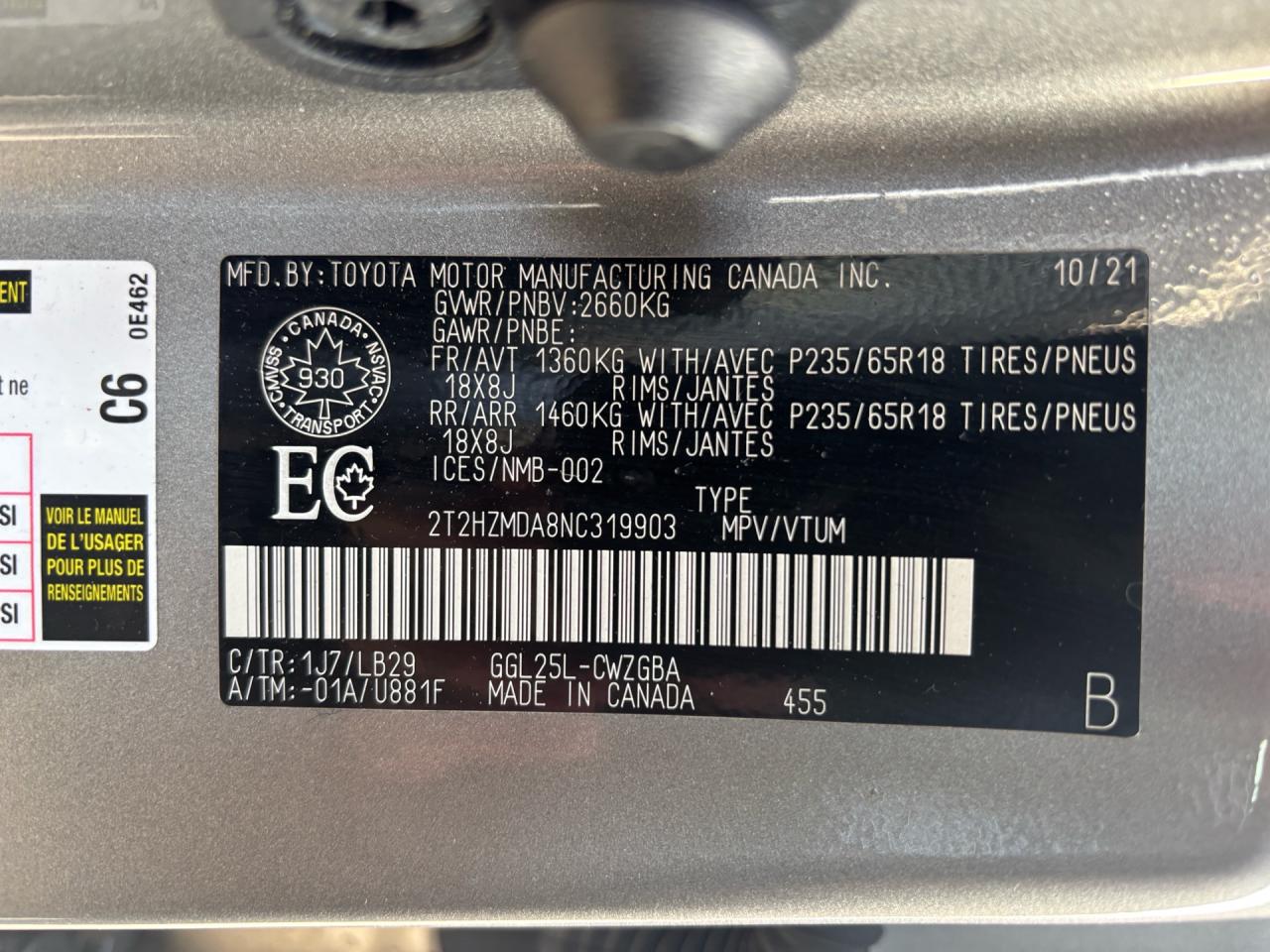 2022 Lexus RX RX 350 Auto Photo