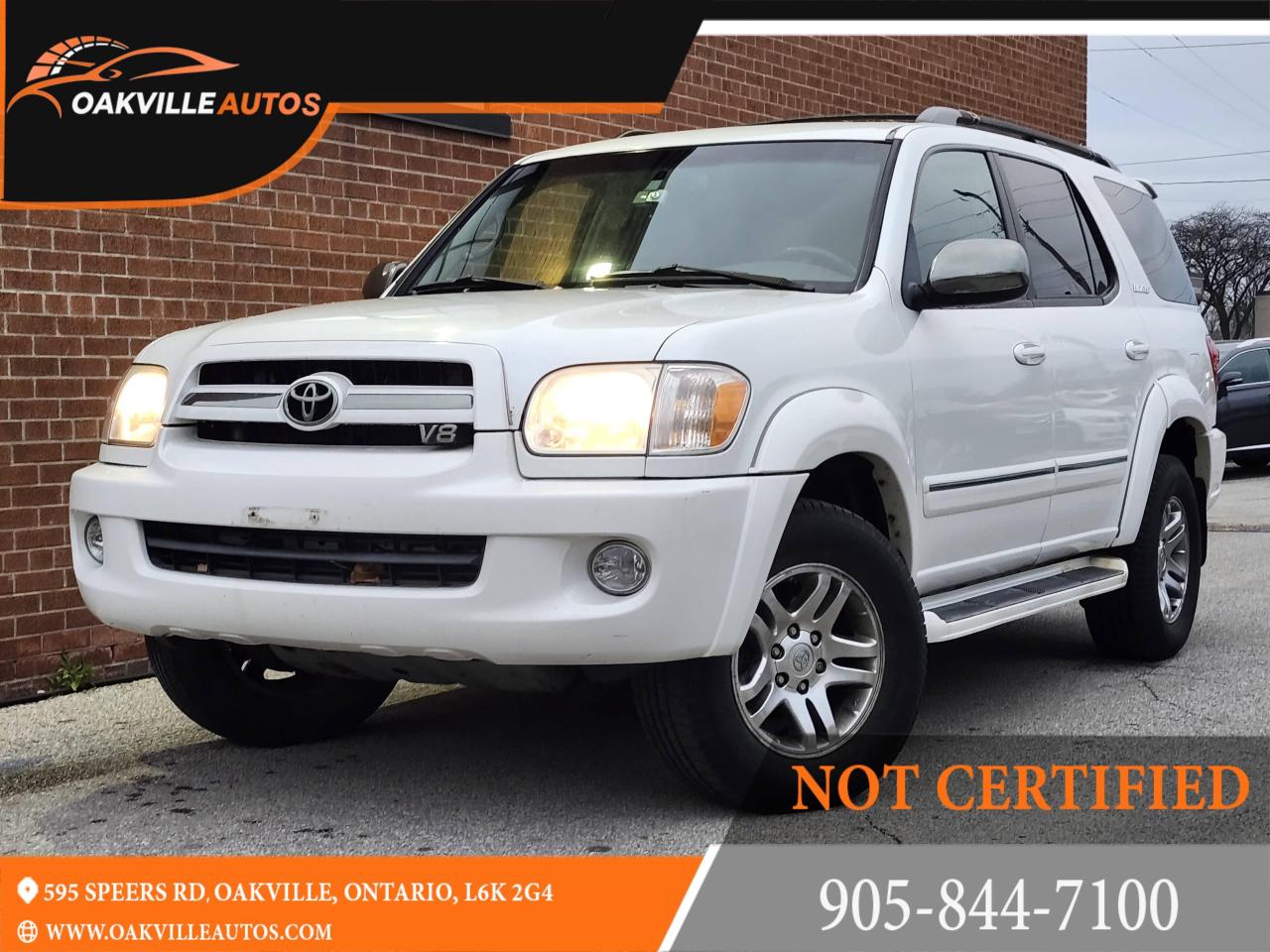 Used 2007 Toyota Sequoia 4WD 4DR LIMITED for sale in Oakville, ON