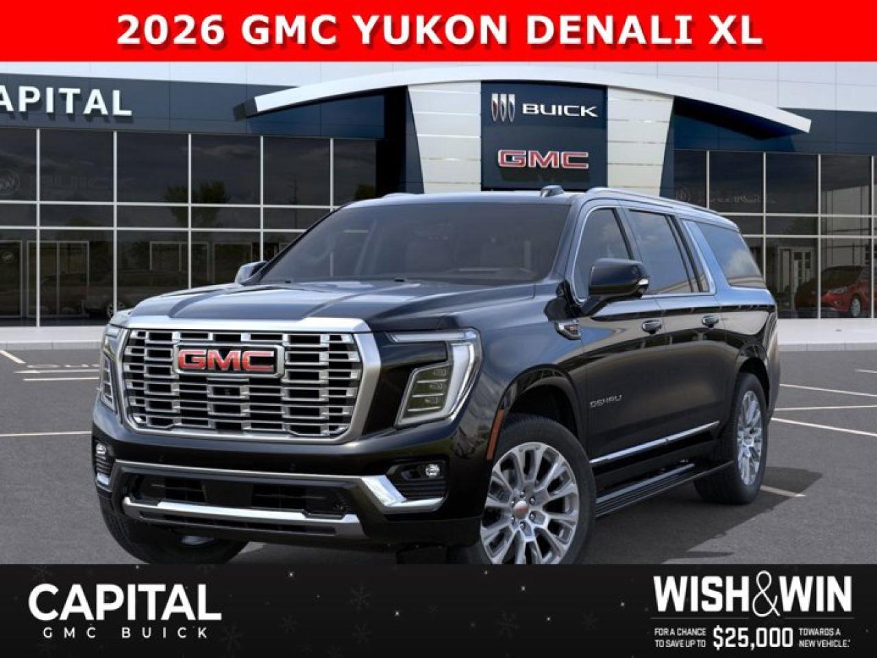 New 2026 GMC Yukon XL Denali 4WD for sale in Edmonton, AB