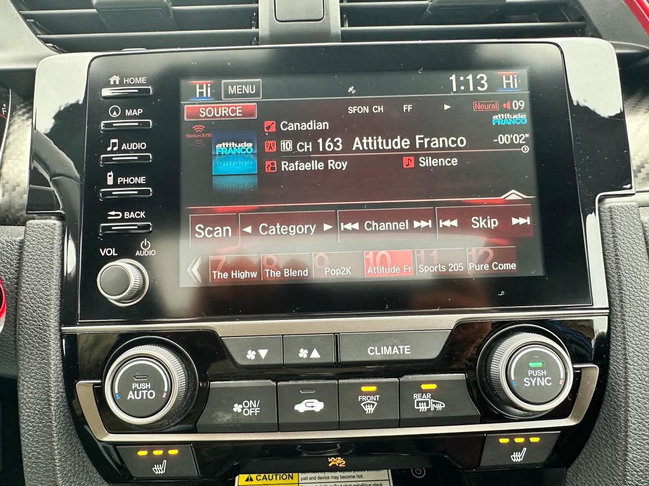 2020 Honda Civic Si HTD-Cloth NAV Sunroof BackupCam FM/XM Alloys AC Photo