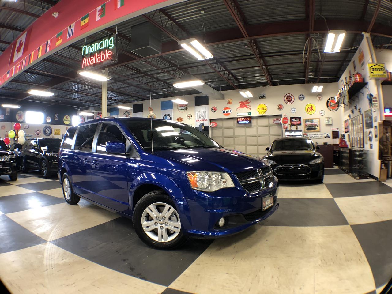 2018 Dodge Grand Caravan CREW PLUS LEATHER STOW&GO P/DOORS & TAILGATE CAMER
