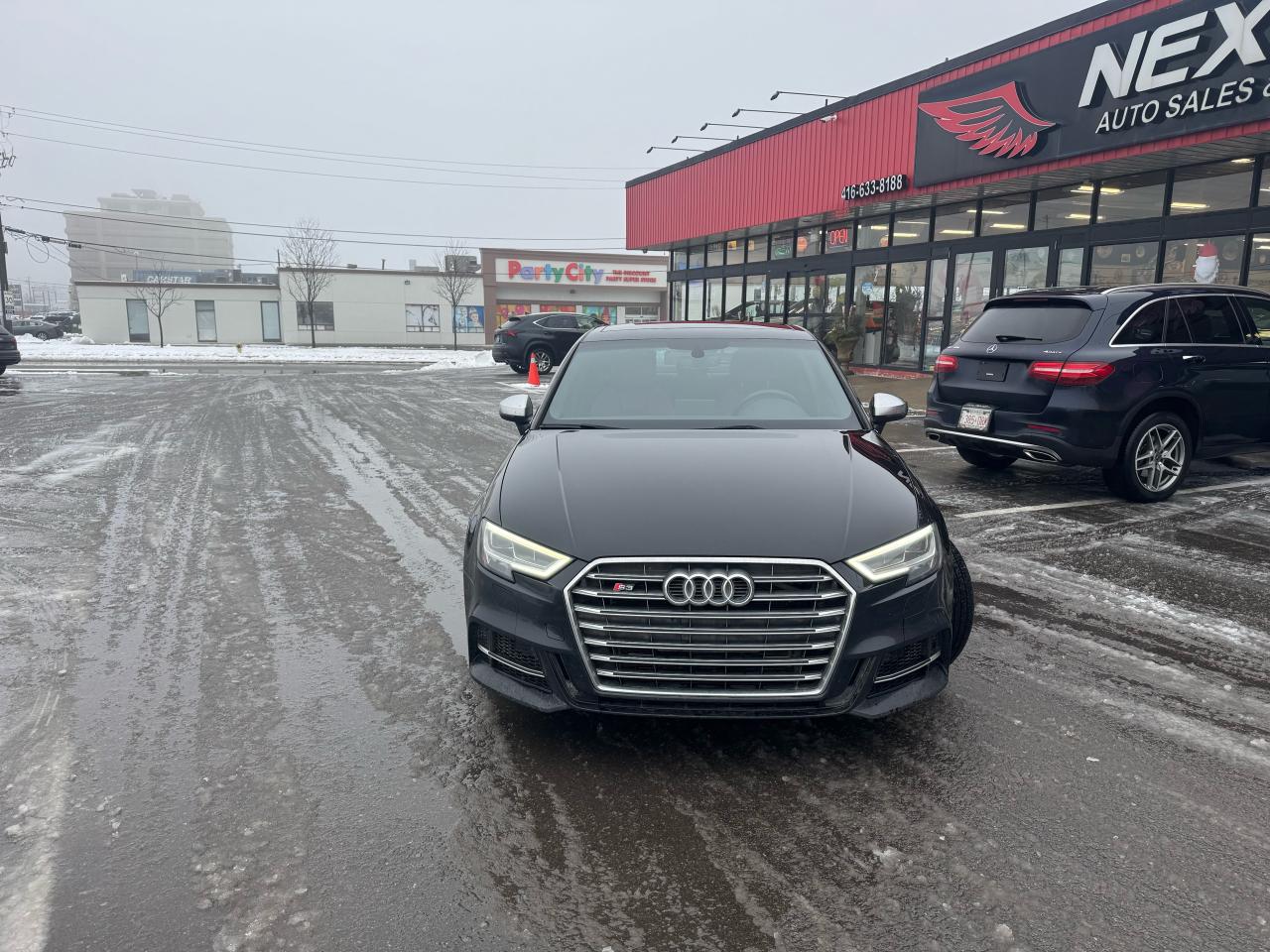 2018 Audi S3 PROGRESSIV AWD LEATHER PAN/ROOF NAVI B/SPOT CAMERA Photo2