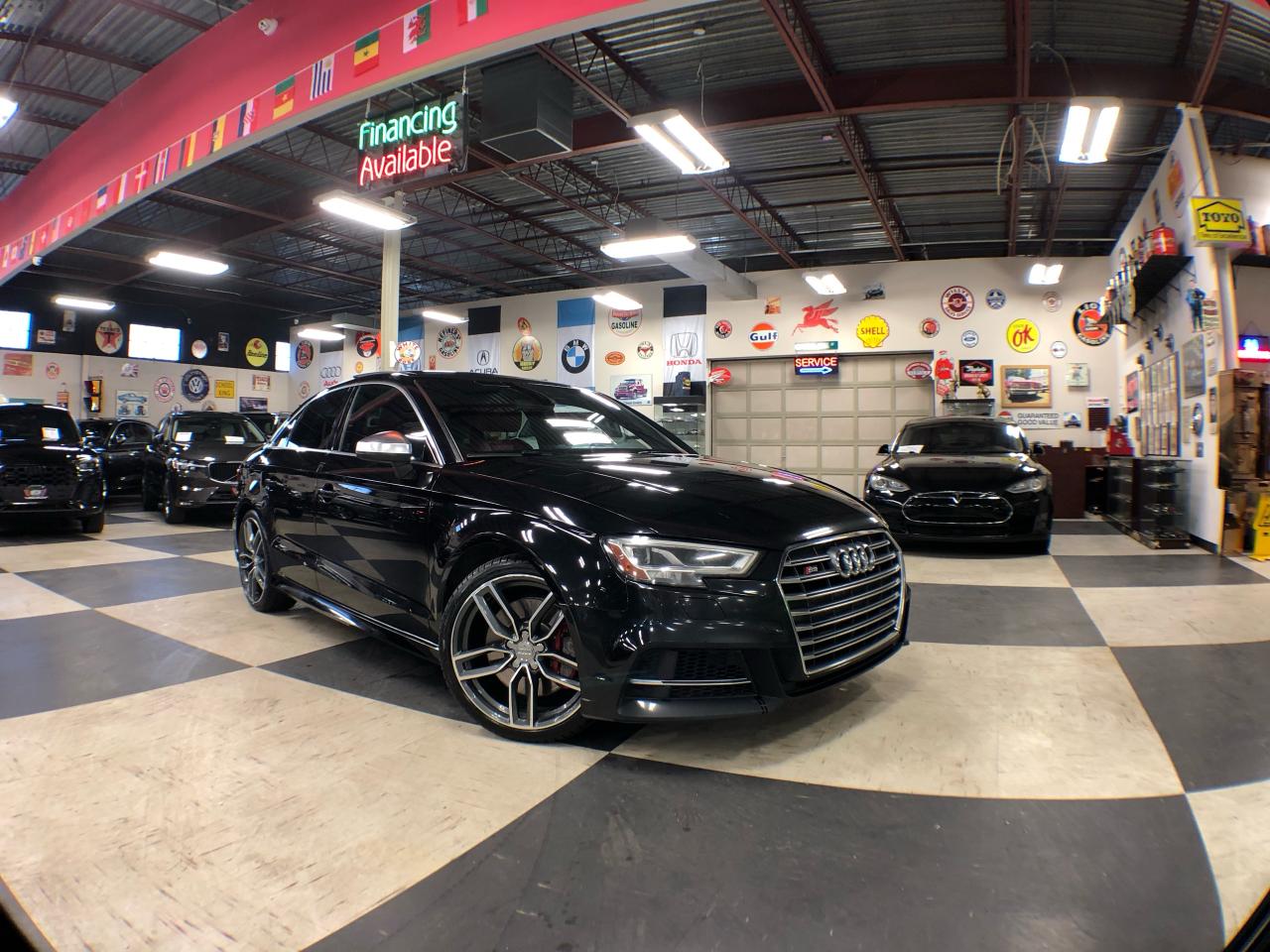 2018 Audi S3 PROGRESSIV AWD LEATHER PAN/ROOF NAVI B/SPOT CAMERA
