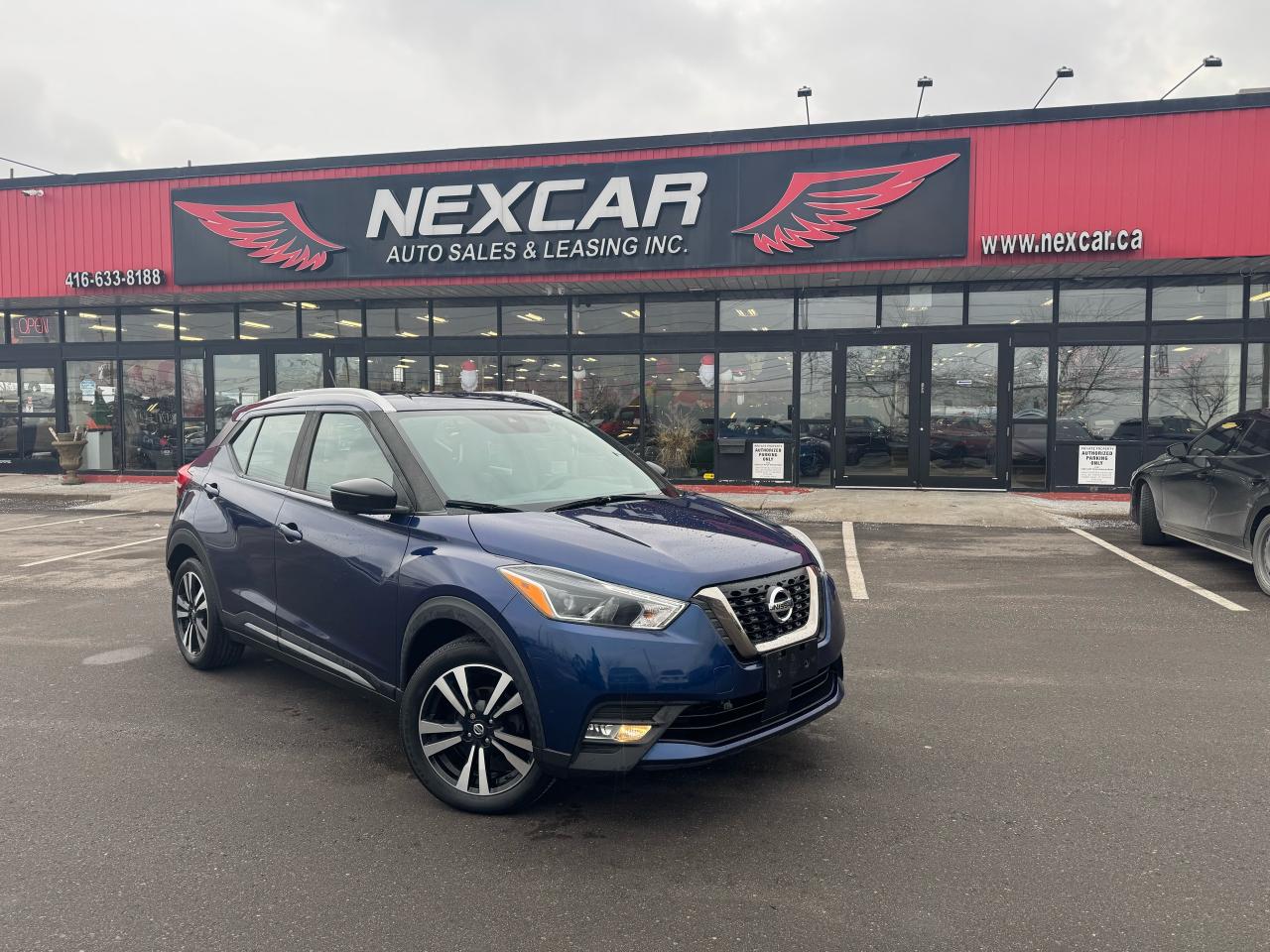 Used 2020 Nissan Kicks SR LEATHER A/C A/CARPLAY L/ASSIST B/SPOT CAMERA for sale in North York, ON