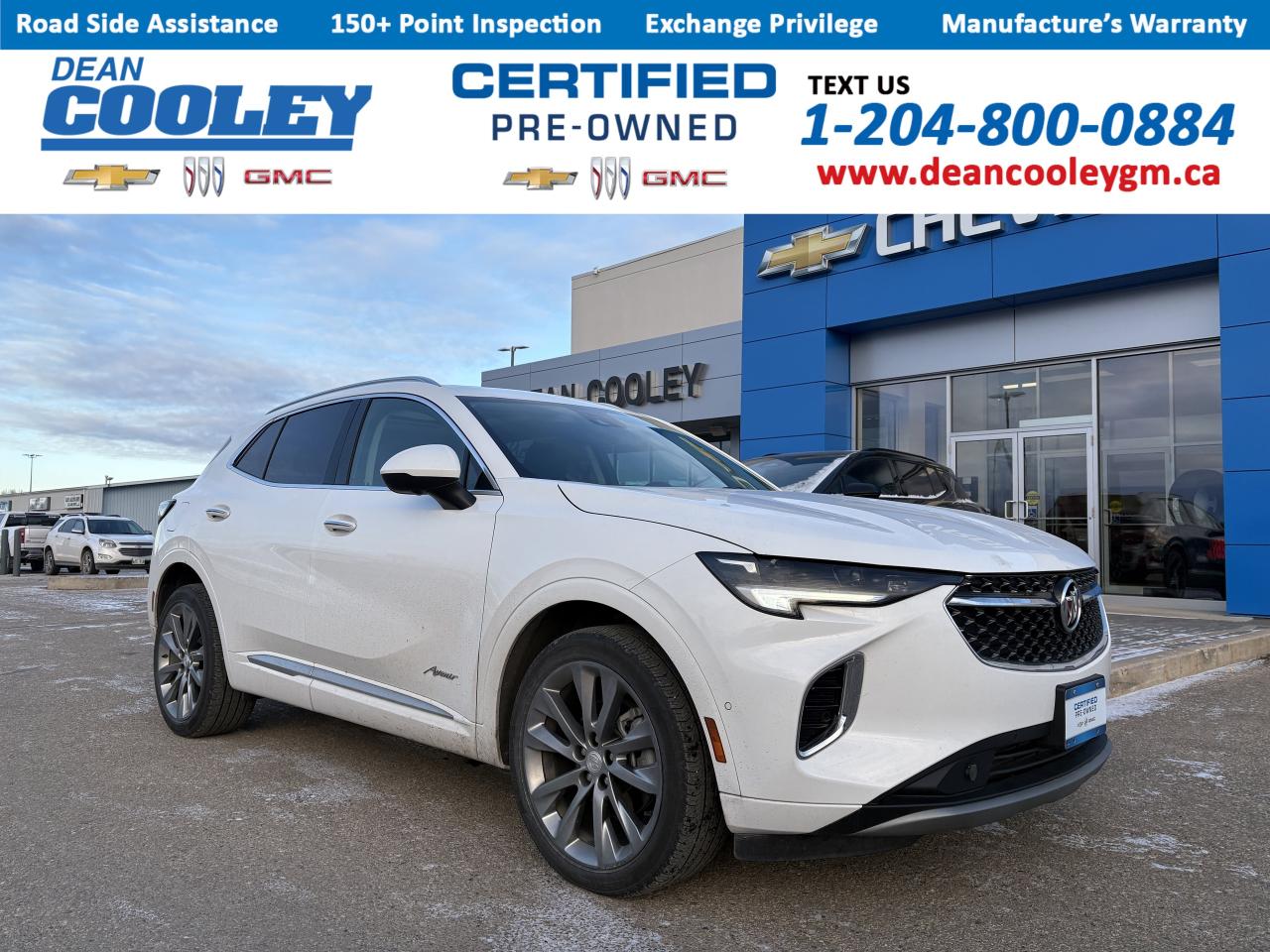 Used 2021 Buick Envision Avenir for sale in Dauphin, MB