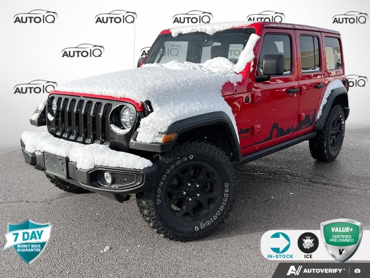 Used 2022 Jeep Wrangler Unlimited Sport HEATED FRONT SEATS | HEATED STEERING WHEEL | WILLY for sale in Grimsby, ON