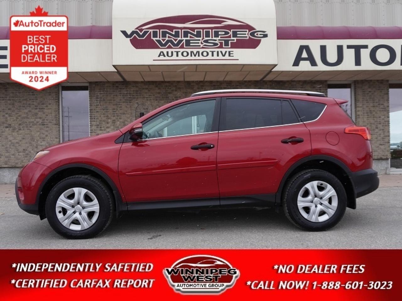 Used 2013 Toyota RAV4 AWD 4DR LE, VERY LOW KMS, LOCAL TRADE for sale in Headingley, MB