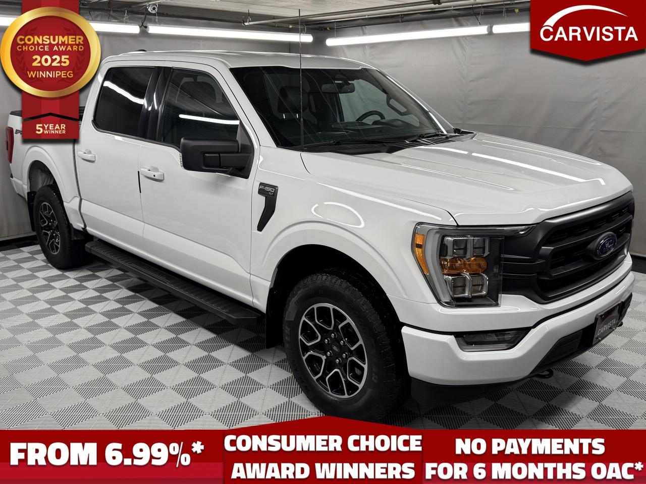 CONSECUTIVE COMSUMER CHOICE AWARD WINNERS FOR OUTSTANDING BUSINESS! LOW DEALER FINANCING RATES*, NO PAYMENTS FOR 6 MONTHS*! 



5 years running, consecutive receivers of the prestigious Consumer Choice Award in 2021, 2022, 2023, 2024 and 2025! Low rate dealer arranged financing available! 
At Carvista we offer a unique buying experience, with no deceiving finance gimmicks and trades are welcome but not required! Carvista is a family operated business that has been in business for over 25 years, and has earned a A+ BBB Accreditation and outstanding consumer accolades. Offering 175 quality pre-owned vehicles, all are certified and Carfax verified, most with remaining factory warranty and a modern facility located on Winnipegs Regent Ave strip. We welcome you to visit us at 1201 Regent Ave W, at Carvista, and drive away in a like new vehicle for less. In many cases we can offer no payments for 6 months! Dont let your trade or credit stop you, we accept any kind, any time. CARVISTA.CA, "Where the deals are".
 Prices and payments exclude GST OR PST Carvista Inc. 
Dealer Permit # 1211, Category: Used Vehicle 
Please verify all ad details with a Carvista sales person, vehicle may not be exactly as shown.