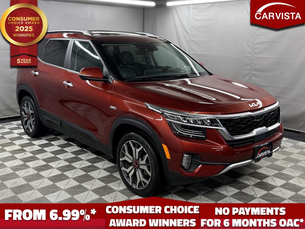 Used 2023 Kia Seltos SX TURBO AWD for sale in Winnipeg, MB