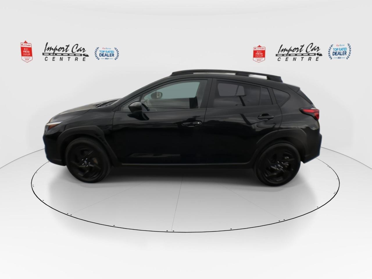 2024 Subaru XV Crosstrek Onyx ONYX, EYSIGHT, 182 HP, ROOF, HTD.SEATS, BK.CA Photo4