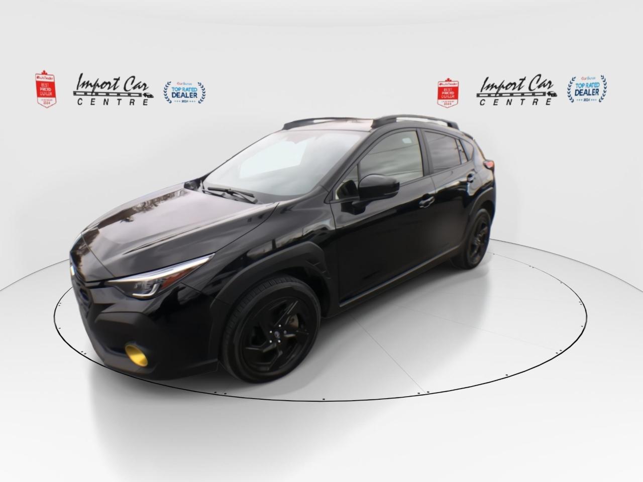 2024 Subaru XV Crosstrek Onyx ONYX, EYSIGHT, 182 HP, ROOF, HTD.SEATS, BK.CA Photo