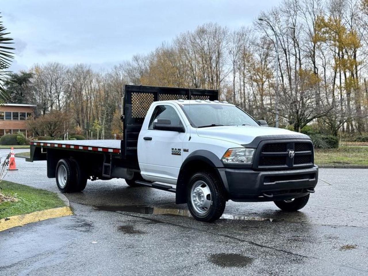 Used 2018 RAM 5500 Regular Cab 2WD DRW 16-Foot Flat Deck Truck for sale in Burnaby, BC