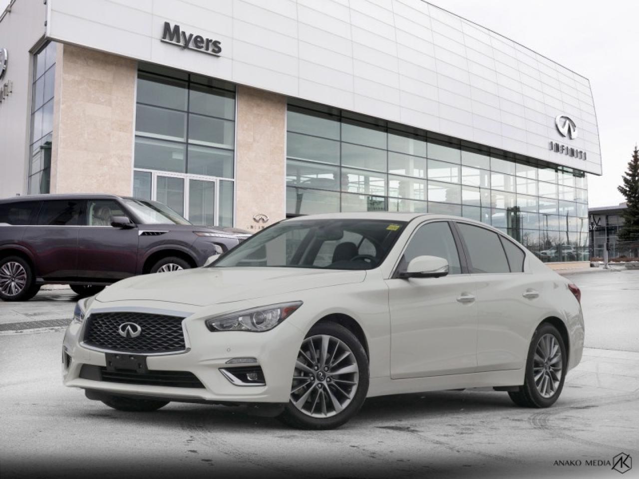 Used 2023 Infiniti Q50 LUXE  - Certified - Leather Seats for sale in Ottawa, ON