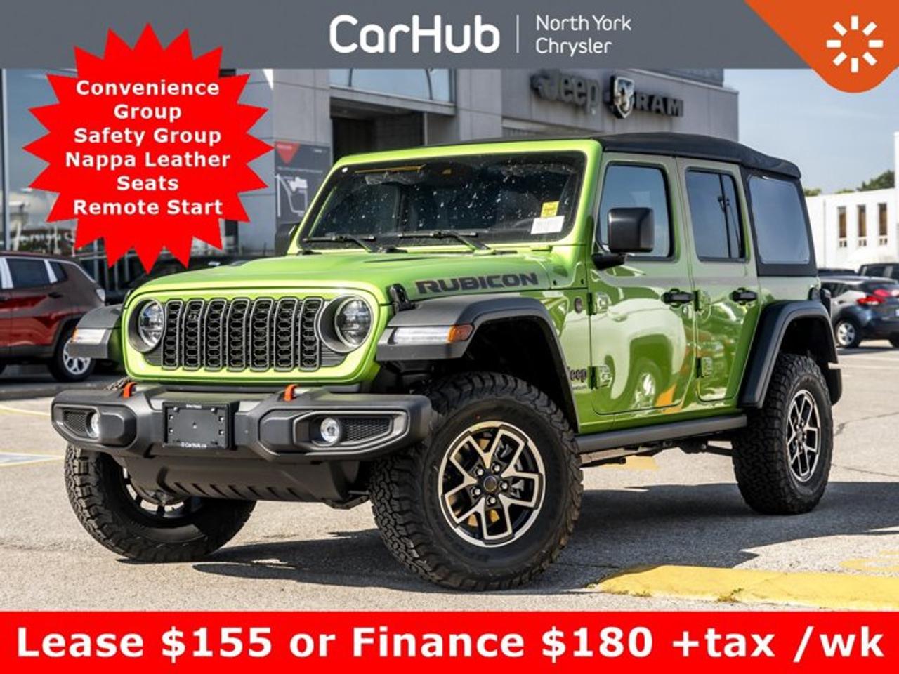 2025 Jeep Wrangler RUBICON Convenience Group Safety Group Nappa Leather Seats Photo