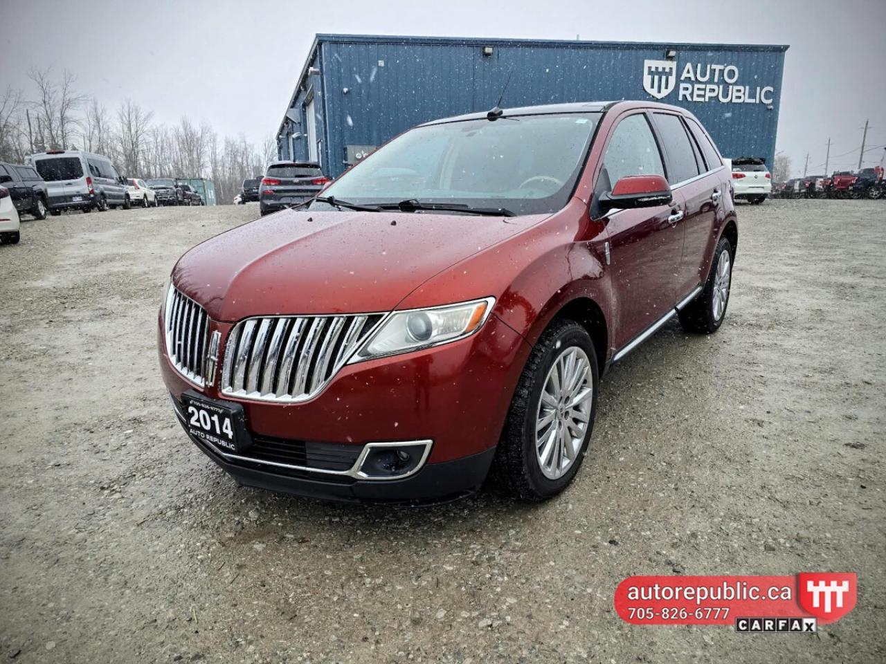 Used 2014 Lincoln MKX Loaded Certified Dealer Maintained for sale in Orillia, ON