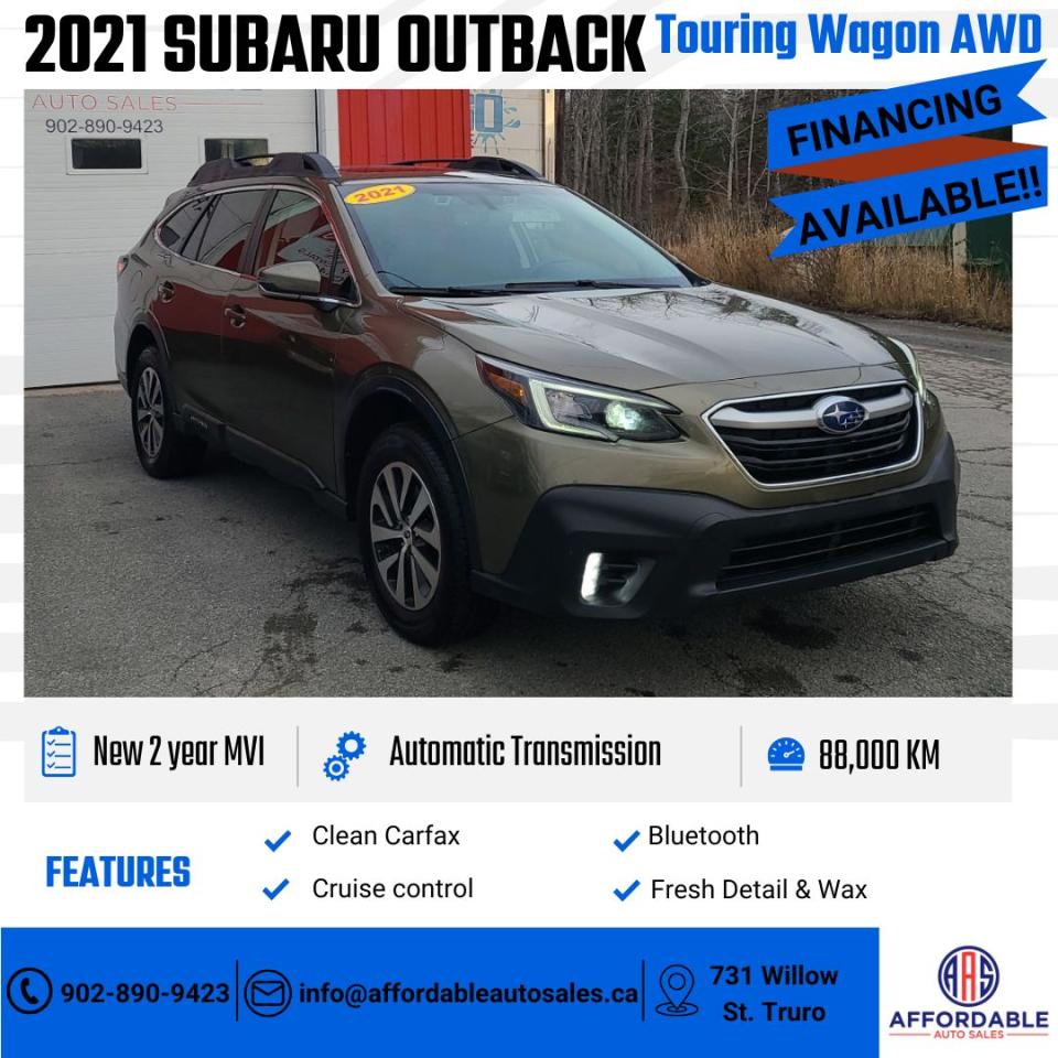 Used 2021 Subaru Outback Touring for sale in Truro, NS
