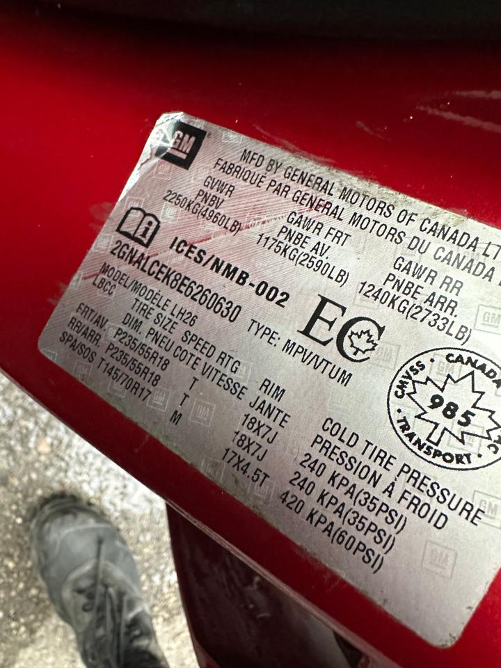 2014 Chevrolet Equinox GREAT SHAPE, ONLY 166 KMS, 4 CYLINDER, CERT - Photo #17