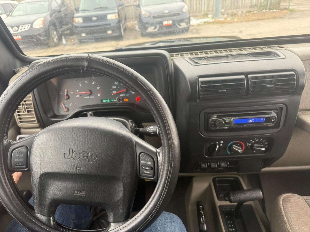 2003 Jeep TJ Sport, 2 TOPS, RUNS GOOD, AS IS - Photo #12