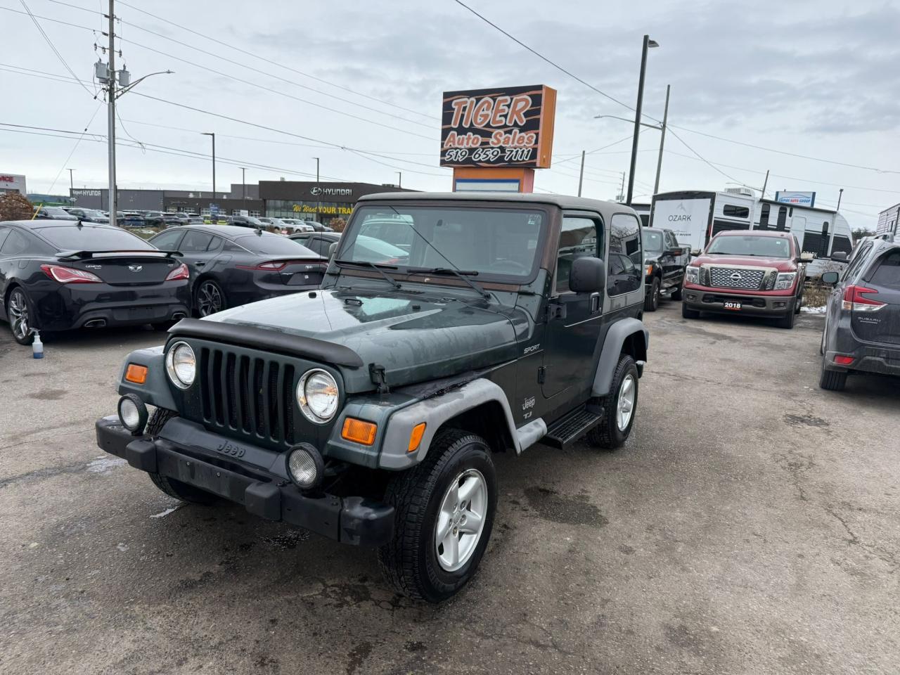 2003 Jeep TJ Sport, 2 TOPS, RUNS GOOD, AS IS - Photo #1