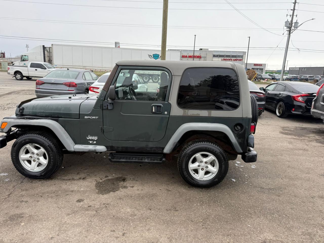 2003 Jeep TJ Sport, 2 TOPS, RUNS GOOD, AS IS - Photo #2