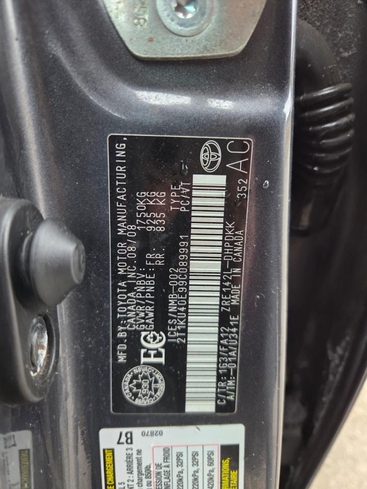 2009 Toyota Matrix HATCH, AUTO, 4 CYL, RELIABLE, CERTIFIED - Photo #16