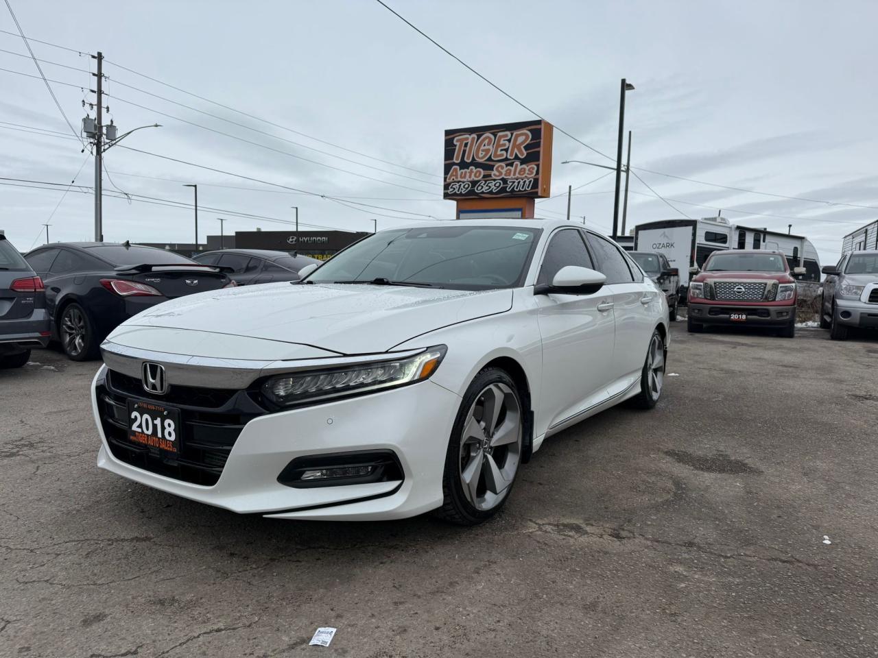 Used 2018 Honda Accord Touring, NO ACCIDENTS, 2 SETS OF TIRES, CERTIFIED for sale in London, ON