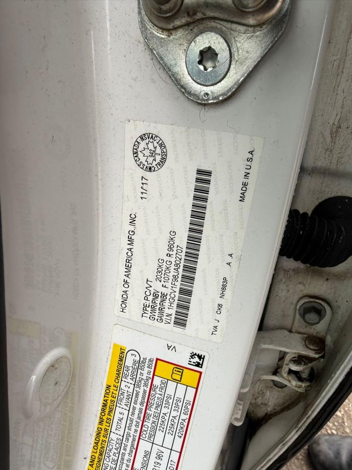 2018 Honda Accord Touring, NO ACCIDENTS, 2 SETS OF TIRES, CERTIFIED - Photo #18