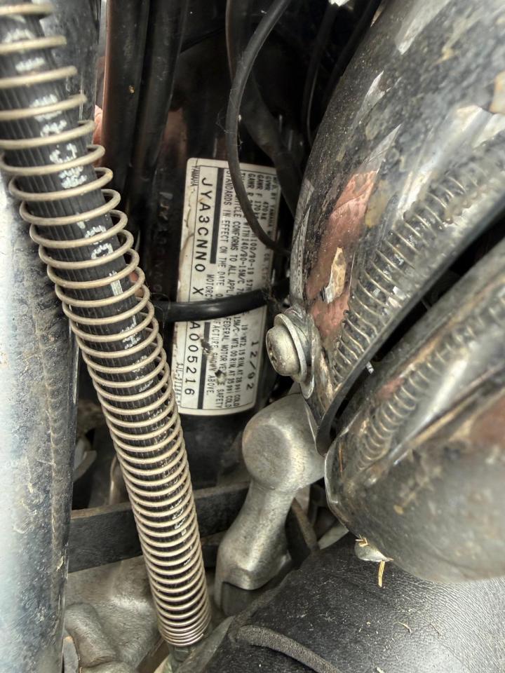 1993 Yamaha Virago XV750, AS IS, LIGHT DAMAGE, HANDLEBARS - Photo #3