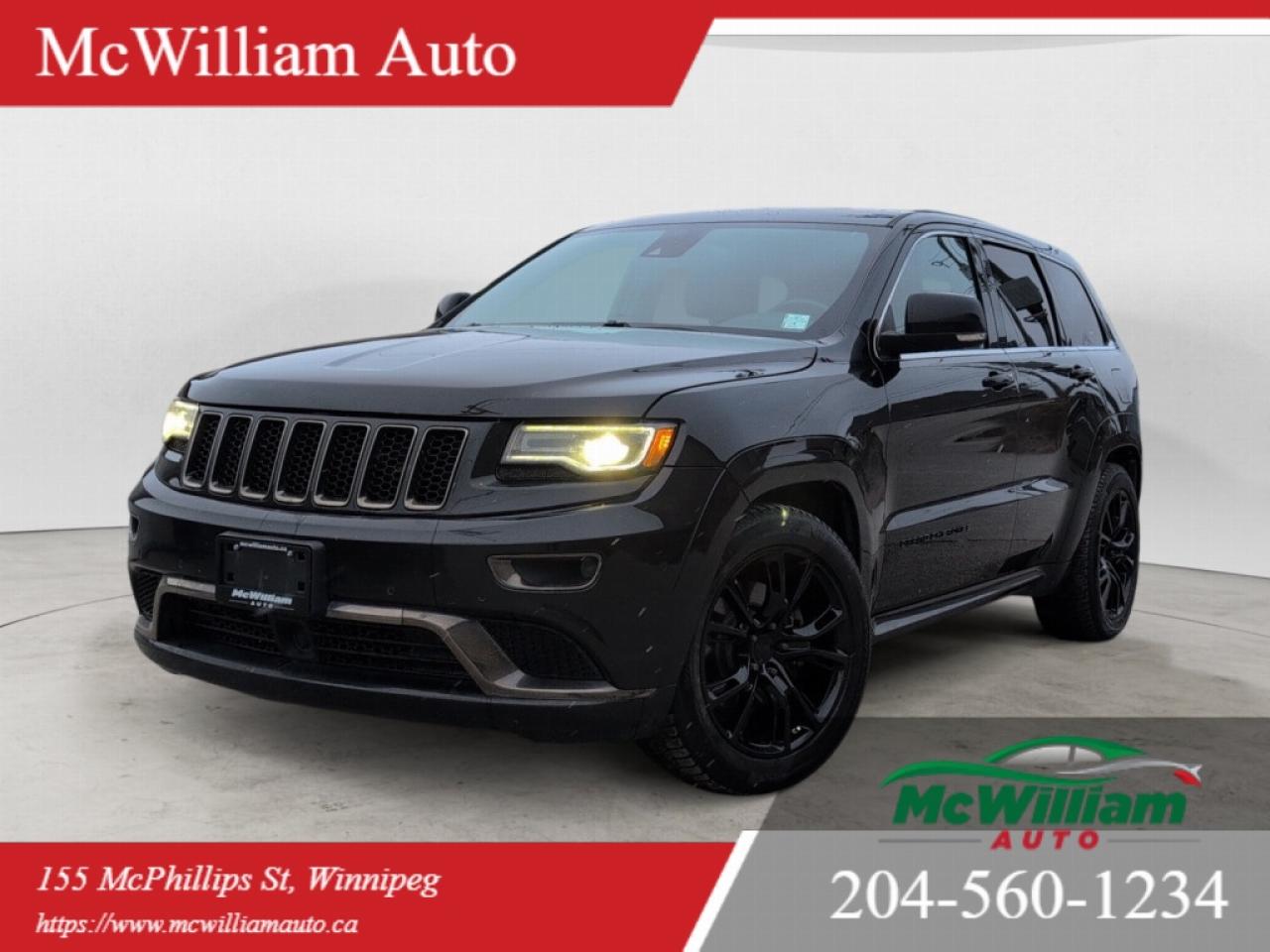 Used 2015 Jeep Grand Cherokee Overland | HTD & Vent STS | Harmon Kardon 19 speaker System | Diesel | for sale in Winnipeg, MB