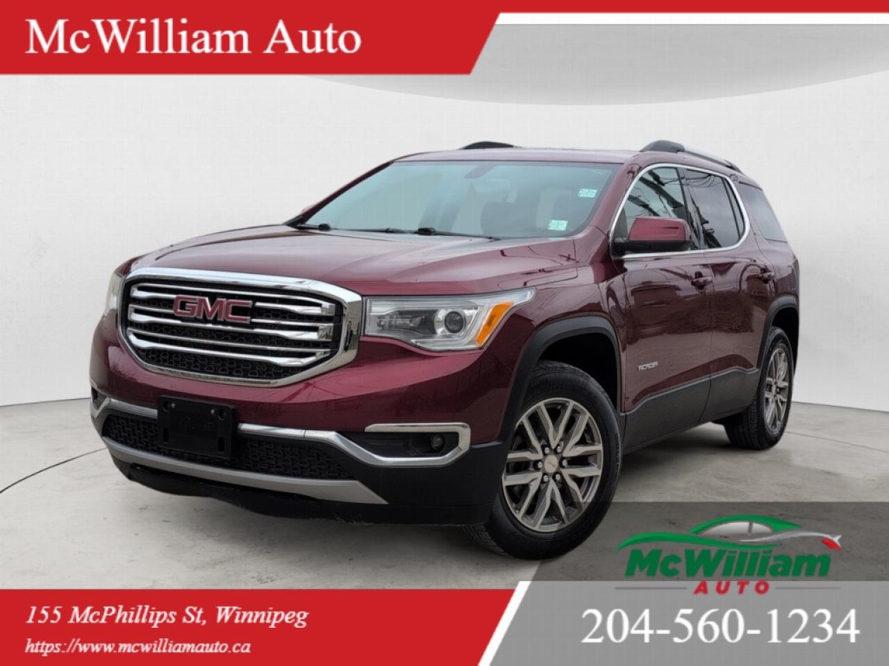 Used 2018 GMC Acadia SLT-1 AWD | Bose Sound| HTD STS | BACK UP CAM | Dual Sun roof | for sale in Winnipeg, MB