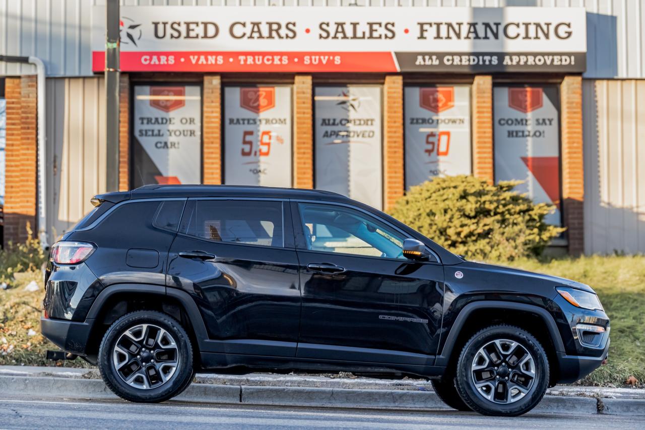2017 Jeep Compass Trailhawk | 4WD | Leather | Pano Roof | Nav | Cam
