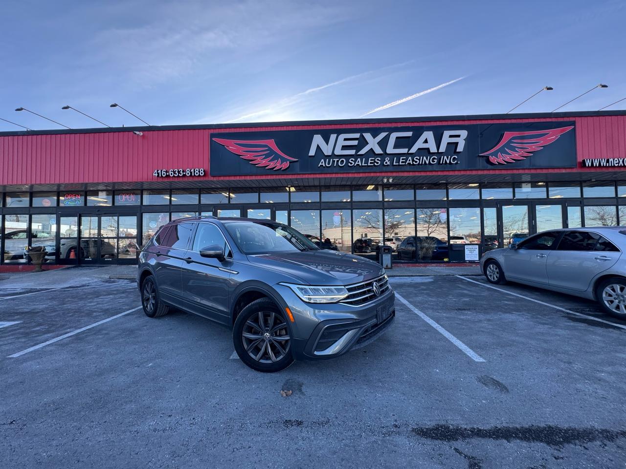 2022 Volkswagen Tiguan COMFORTLINE AWD LEATHER CARPLAY B/SPOT L/ASSIST