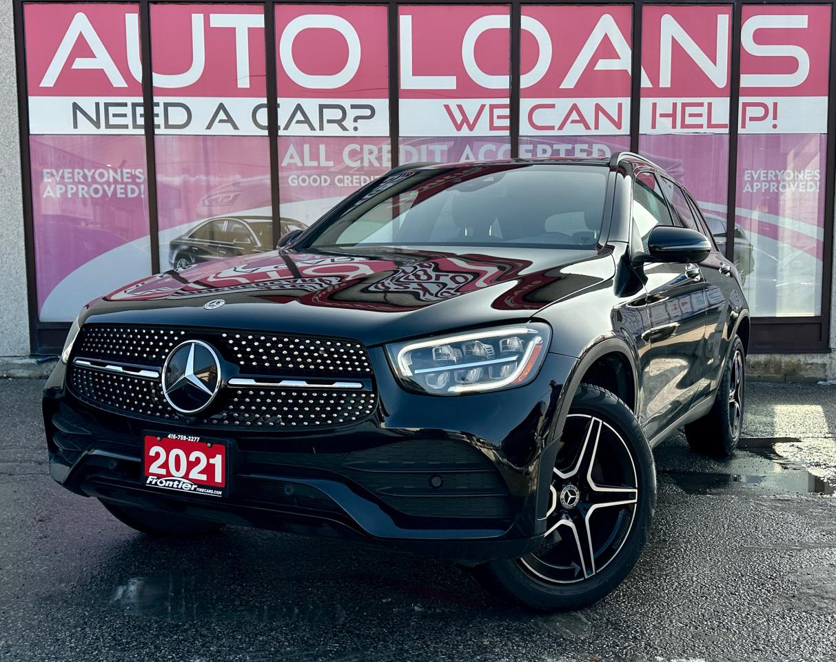 <p><span style=text-decoration: underline;><em><strong>***EASY FINANCE APPROVALS***GOOD CREDIT? BAD CREDIT? STUDENT? NEW TO THE COUNTRY? NO MATTER YOUR SITUATION WE HAVE A SOLUTION FOR YOU! WE APPROVE EVERYONE!</strong></em></span><span style=font-family: -apple-system, BlinkMacSystemFont, Segoe UI, Roboto, Oxygen, Ubuntu, Cantarell, Open Sans, Helvetica Neue, sans-serif;>&nbsp;&nbsp;<strong>***PREMIUM PLUS***NIGHT PACKAGE***LEATHER***NAVI***SUNROOF***HEATED SEATS***ALLOYS***BACK UP CAM*** </strong></span>This stylish and well-maintained Mercedes-Benz GLC300 4MATIC offers a refined blend of luxury, technology, and performance, enhanced by the sought-after Premium Plus and Night Package upgrades. Powered by a responsive 2.0L turbocharged engine with smooth 4MATIC all-wheel drive, it delivers confident handling in all conditions. The Premium Plus Package adds exceptional convenience and comfort with features like a panoramic sunroof, Burmester surround sound, 360&deg; camera, keyless-go, enhanced ambient lighting, MBUX multimedia system, and advanced driver assistance including active lane keeping and adaptive cruise. The Night Package elevates the exterior with gloss-black trim, sporty AMG-inspired accents, and unique wheels for a more aggressive, modern presence. Inside, you&rsquo;ll find a luxurious cabin with power memory heated seats, dual-zone climate control, a large digital display, and high-quality materials throughout. With only 72,129 km and a strong service history, this GLC300 is the perfect blend of premium comfort, standout style, and everyday practicality&mdash;ready for its next owner.</p><p>&nbsp;</p><p><span style=background-color: #ffffff; color: #2c2c2c; font-family: Helvetica; font-size: 16px;>***Special Finance Price Advertised has $2000 finance credit, cash price may differ***</span></p><p>&nbsp;</p><p><span style=font-family: -apple-system, BlinkMacSystemFont, Segoe UI, Roboto, Oxygen, Ubuntu, Cantarell, Open Sans, Helvetica Neue, sans-serif;>****Make this yours today BECAUSE YOU DESERVE IT****</span></p><p>&nbsp;</p><p><span style=font-family: -apple-system, BlinkMacSystemFont, Segoe UI, Roboto, Oxygen, Ubuntu, Cantarell, Open Sans, Helvetica Neue, sans-serif;>We have skilled and knowledgeable sales staff with many years of experience satisfying all our customers needs. theyll work with you to find the right vehicle and at the right price you can afford. we guarantee you will have a pleasant shopping experience that is fun, informative, hassle free and never high pressured. please dont hesitate to give us a call or visit our indoor showroom today! were here to serve you!!</span></p><p>&nbsp;</p><p><span style=font-family: -apple-system, BlinkMacSystemFont, Segoe UI, Roboto, Oxygen, Ubuntu, Cantarell, Open Sans, Helvetica Neue, sans-serif;>***Financing***</span></p><p>&nbsp;</p><p>We offer amazing financing options. Our Financing specialists can get you INSTANTLY approved for a car loan with the interest rates as low as 6.46% and $0 down and no payments for 6 months (O.A.C). Additional financing fees may apply. Auto Financing is our specialty. Our experts are proud to say 100% APPLICATIONS ACCEPTED, FINANCE ANY CAR, ANY CREDIT, EVEN NO CREDIT! Its FREE TO APPLY and Our process is fast & easy. We can often get YOU AN approval and deliver your NEW car the SAME DAY.</p><p>&nbsp;</p><p>***Price***</p><p>&nbsp;</p><p>FRONTIER FINE CARS is known to be one of the most competitive dealerships within the Greater Toronto Area providing high quality vehicles at low price points. Prices are subject to change without notice. All prices are price of the vehicle plus HST, Licensing & Safety Certification.&nbsp;<span style=font-family: Helvetica; font-size: 16px; -webkit-text-stroke-color: #000000; background-color: #ffffff;>DISCLAIMER: This vehicle is not Drivable as it is not Certified. All vehicles we sell are Drivable after certification, which is available for $799 but not manadatory.</span>&nbsp;</p><p>&nbsp;</p><p>***Trade*** Have a trade? Well take it! We offer free appraisals for our valued clients that would like to trade in their old unit in for a new one.</p><p>&nbsp;</p><p>***About us***</p><p>&nbsp;</p><p>Frontier fine cars, offers a huge selection of vehicles in an immaculate INDOOR showroom. Our goal is to provide our customers WITH quality vehicles AT EXCELLENT prices with IMPECCABLE customer service. Not only do we sell vehicles, we always sell peace of mind!</p><p>&nbsp;</p><p>Buy with confidence and call today 416-759-2277 or email us to book a test drive now! frontierfinecars@hotmail.com Located @ 1261 Kennedy Rd Unit a in Scarborough</p><p>&nbsp;</p><p>***NO REASONABLE OFFERS REFUSED***</p><p>&nbsp;</p><p>Thank you for your consideration & we look forward to putting you in your next vehicle! Serving used cars Toronto, Scarborough, Pickering, Ajax, Oshawa, Whitby, Markham, Richmond Hill, Vaughn, Woodbridge, Mississauga, Trenton, Peterborough, Lindsay, Bowmanville, Oakville, Stouffville, Uxbridge, Sudbury, Thunder Bay,Timmins, Sault Ste. Marie, London, Kitchener, Brampton, Cambridge, Georgetown, St Catherines, Bolton, Orangeville, Hamilton, North York, Etobicoke, Kingston, Barrie, North Bay, Huntsville, Orillia</p>