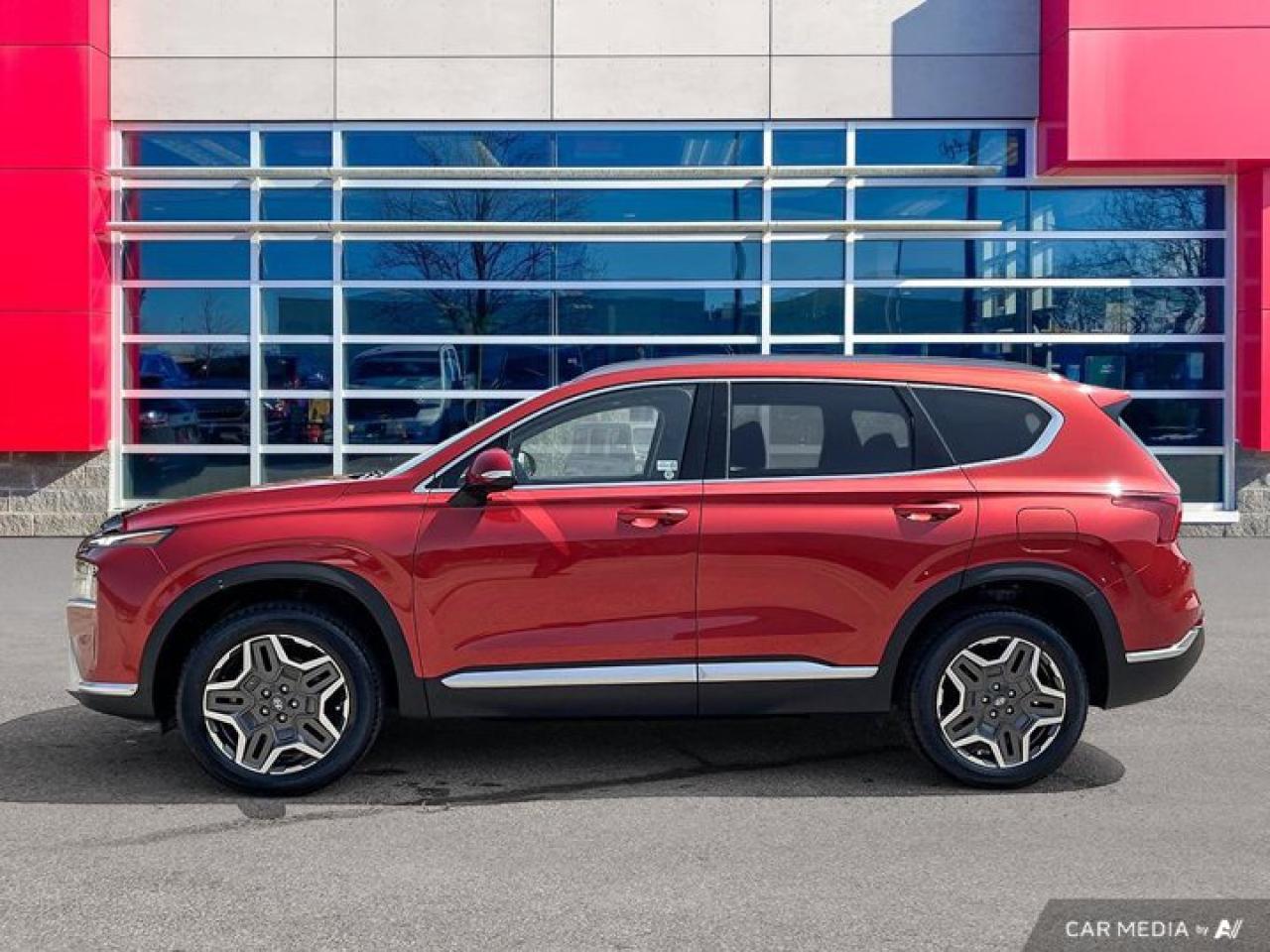 2021 Hyundai Santa Fe Hybrid Preferred Trend | Leather | Sunroof | Adaptive Cruise Control | Heated Seats & Steering | and More ! Photo