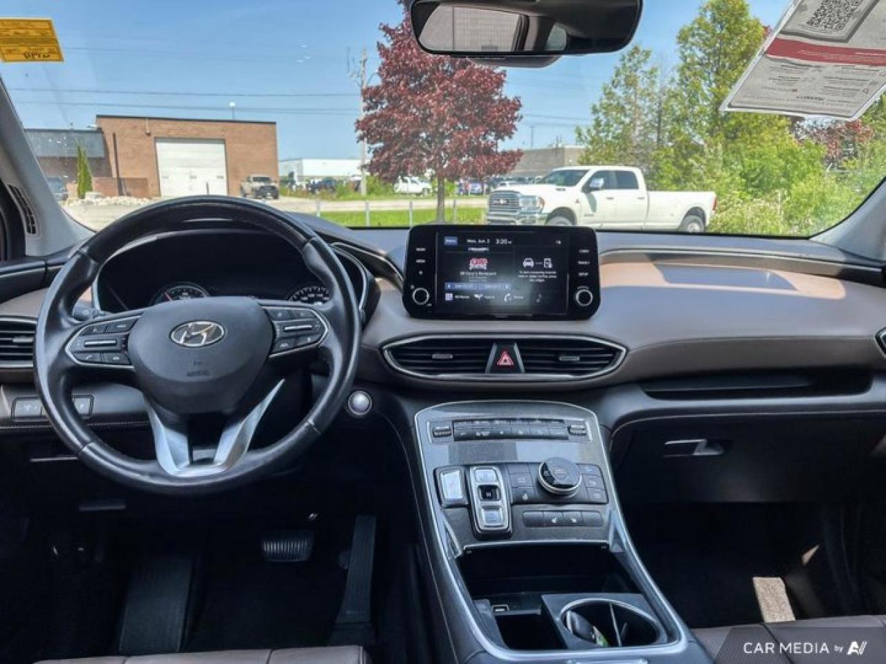 2021 Hyundai Santa Fe Hybrid Preferred Trend | Leather | Sunroof | Adaptive Cruise Control | Heated Seats & Steering | and More ! Photo