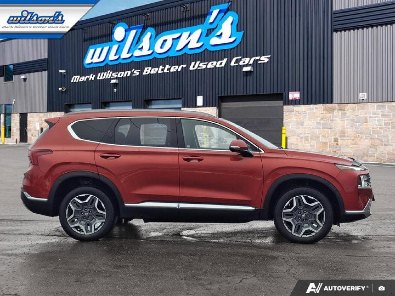 2021 Hyundai Santa Fe Hybrid Preferred Trend | Leather | Sunroof | Adaptive Cruise Control | Heated Seats & Steering | and More ! Photo