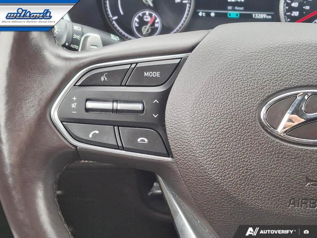 2021 Hyundai Santa Fe Hybrid Preferred Trend | Leather | Sunroof | Adaptive Cruise Control | Heated Seats & Steering | and More ! Photo